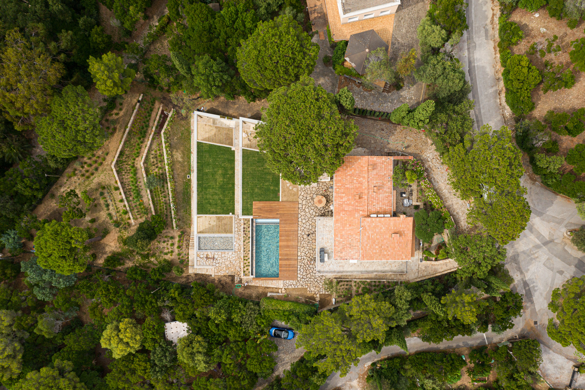 Villa au CAP NEGRE par BAITO Architectes Bastien Béguier/Abdelkader Chaoui